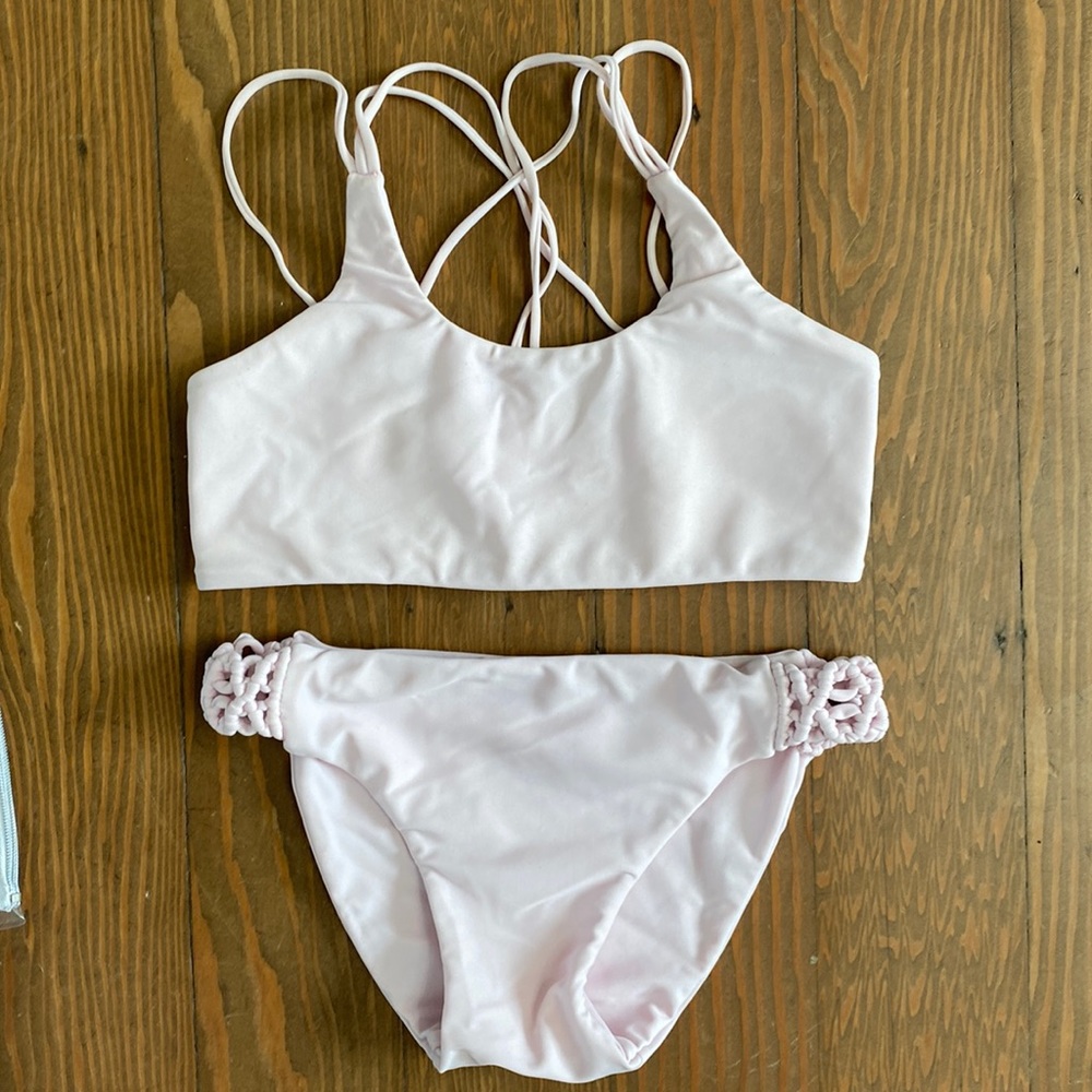 Mikoh mini 2 piece bikini girls size XL